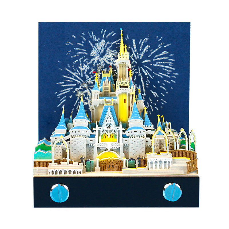 Cinderella Castle 2D calendar memo pad（2025）