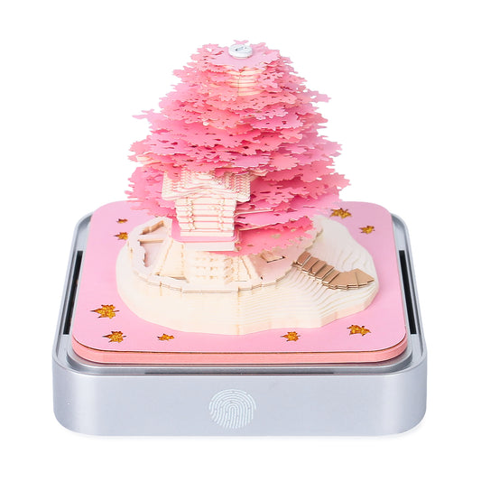 Sakura 2025 Calendar 3D Memo Pad
