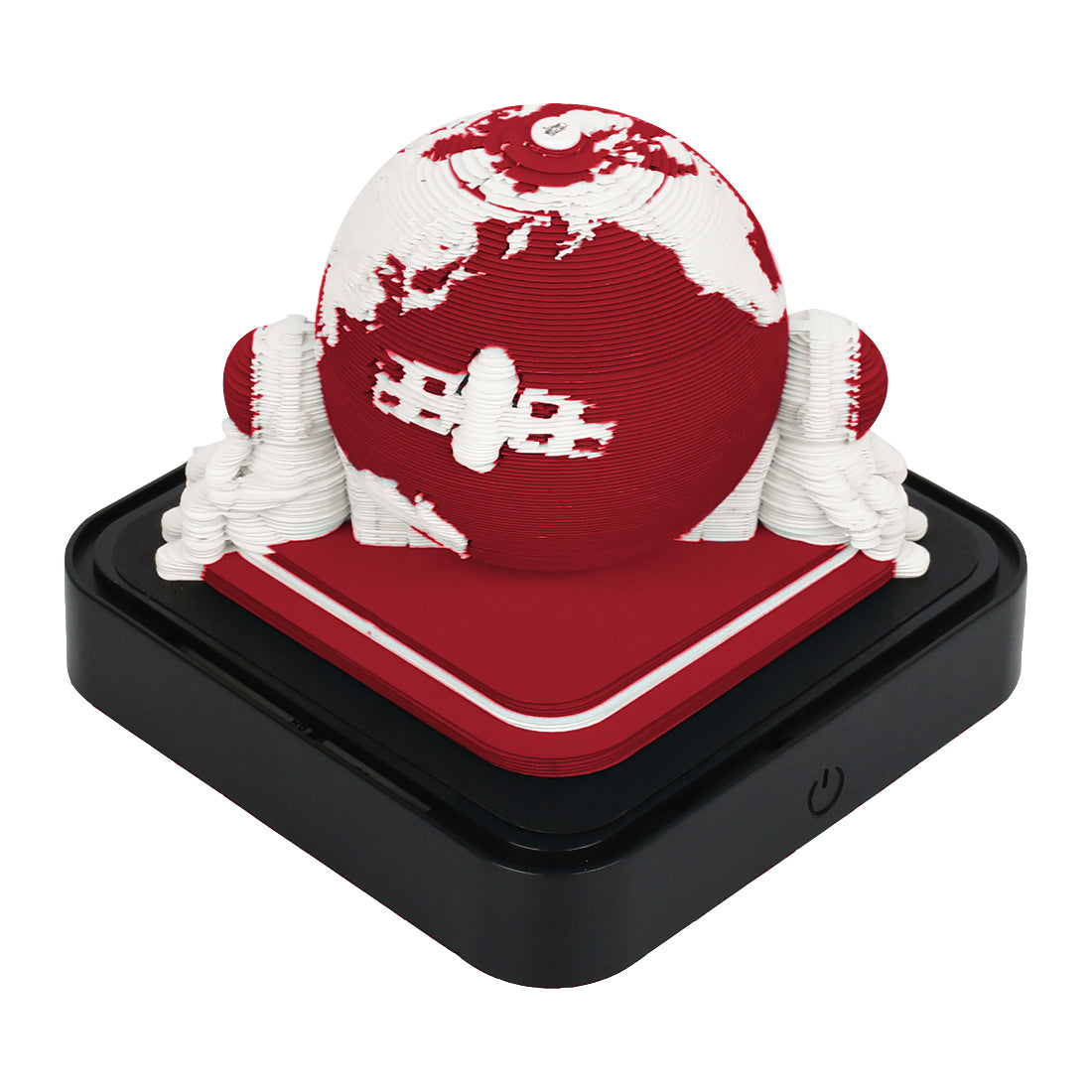 Red Astronaut Panorama memo pad（calendar 2025）