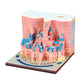 2025 hot selling Fairy tale castle  3D memo pad