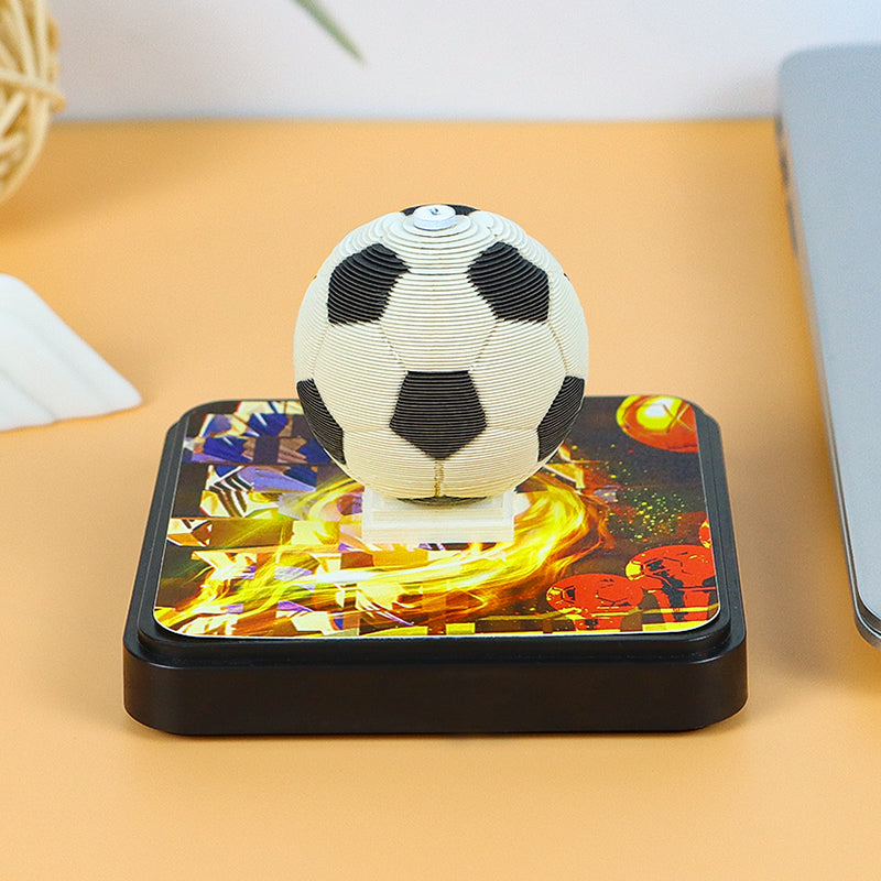 Football Small Panoramic Memo Pad（calendar 2025）