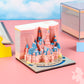 2025 hot selling Fairy tale castle  3D memo pad
