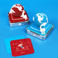 Earth Model Hand Tear off 3D Calendar Memo Pad With Light