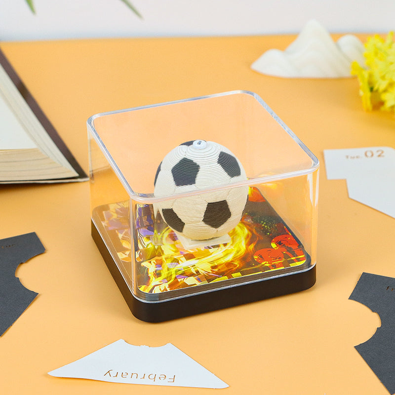 Football Small Panoramic Memo Pad（calendar 2025）