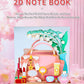 Romantic Scented Bag 3D Memo Pad
