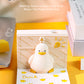 Cute Lucky Duck 3D Memo Pad