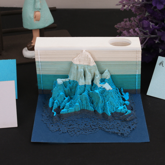 Alps 3D Memo Pad