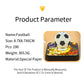 Football Small Panoramic Memo Pad（calendar 2025）
