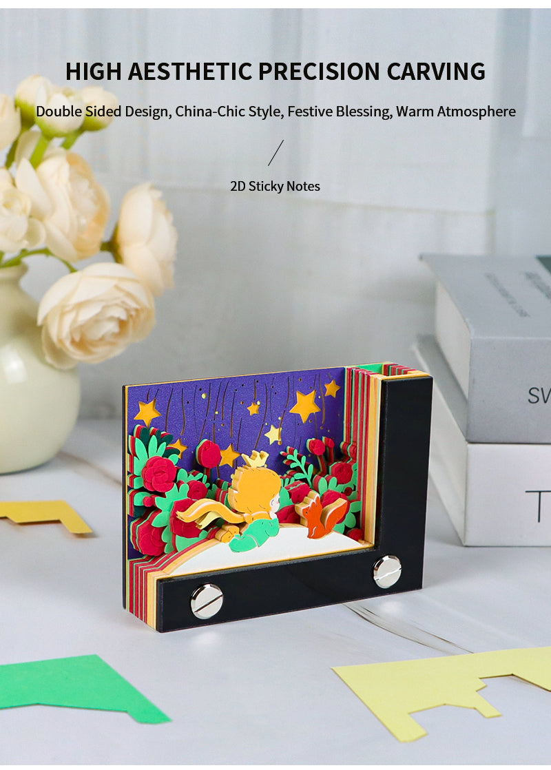 Sweetmade Popular Design Sticky Note 3D  Memo Pad