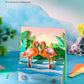 Flamingo 2D Memo Pad