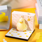 Cute Lucky Duck 3D Memo Pad