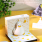Cute Lucky Duck 3D Memo Pad