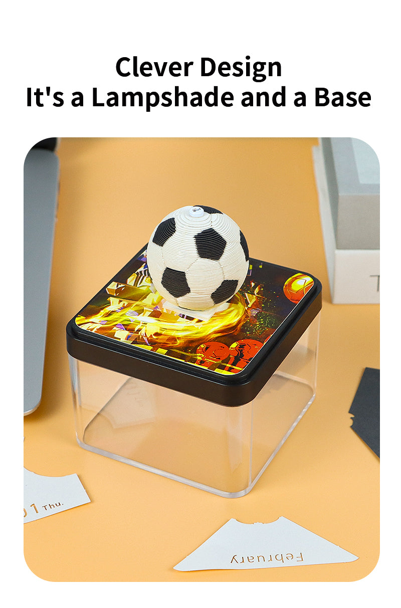 Football Small Panoramic Memo Pad（calendar 2025）
