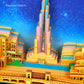 Burj Dubai Creative Memo Pad