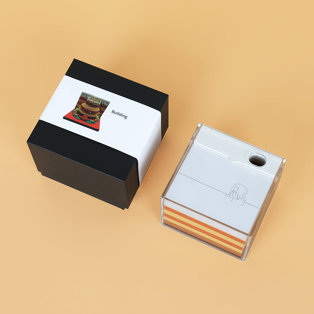 Hokage's Office Residence building 3d memo pad