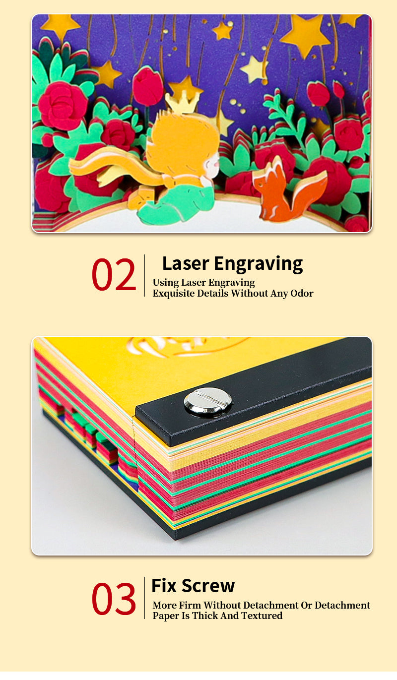 Sweetmade Popular Design Sticky Note 3D  Memo Pad