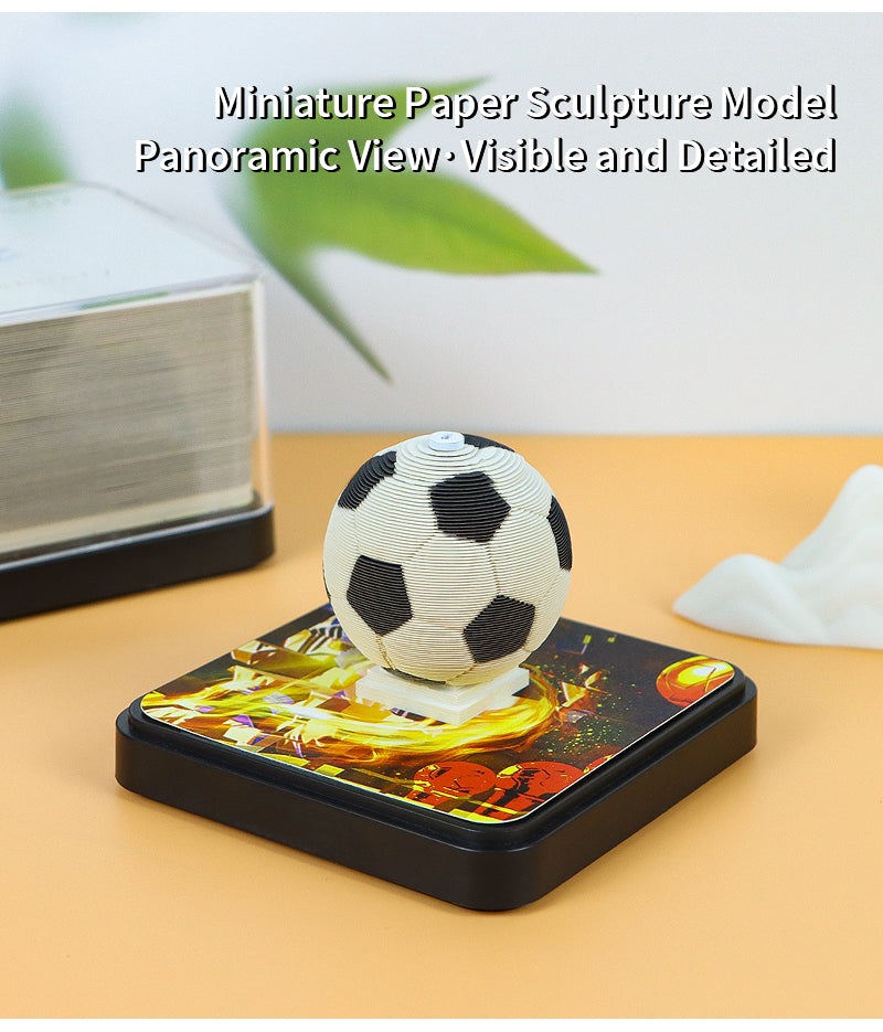 Football Small Panoramic Memo Pad（calendar 2025）