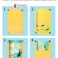 Wheat Field and Cypress 2D Memo Pad