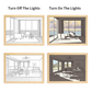 Light Painting Room Decor Art