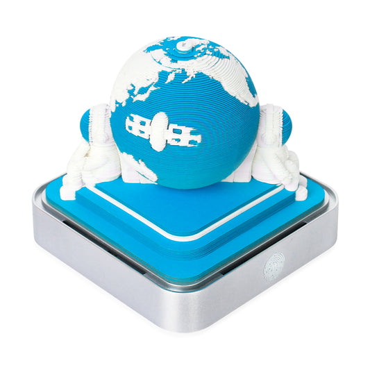 Earth 2025 Calendar 3D Memo Pad