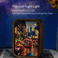 Hong Kong night wooden carving lamp