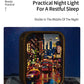 Hong Kong night wooden carving lamp