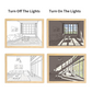 Light Painting Room Decor Art