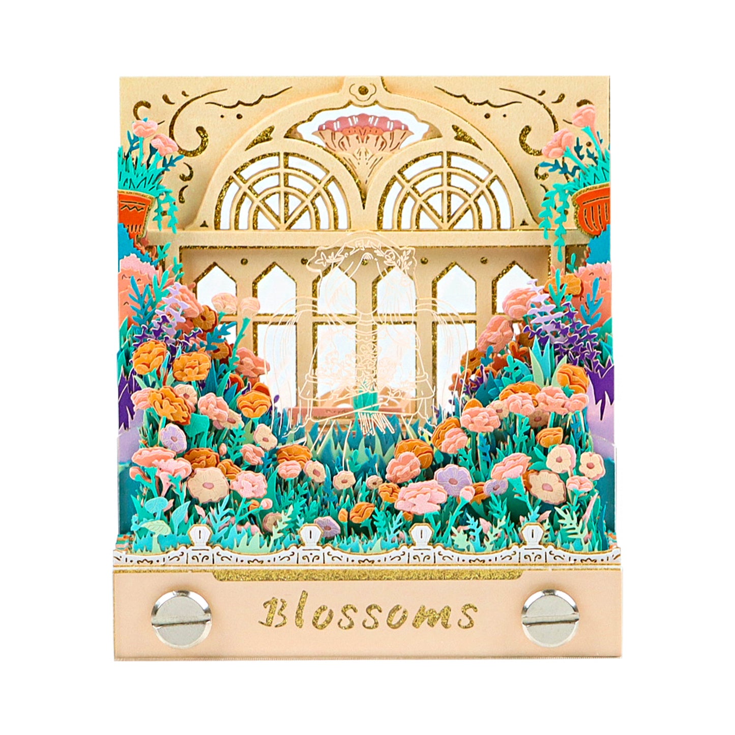 Flower Blossoms 3D Memo Pad