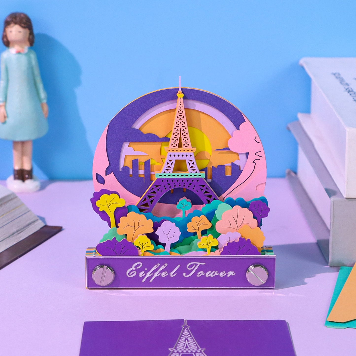 Eiffel Tower 3D Memo Pad