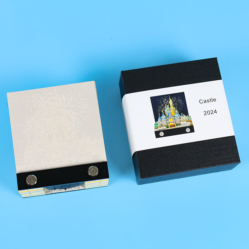 Cinderella Castle 2D calendar memo pad（2025）
