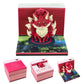 Legendary Nine Tailed Fox Model Hand Tear off 3D Calendar Memo Pad With Light