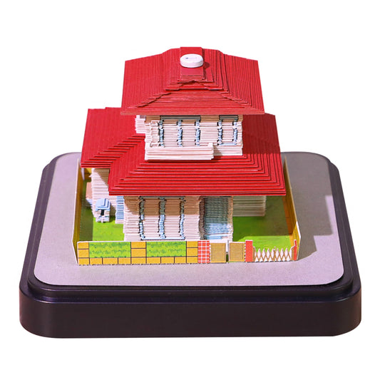 Hometown Childhood House 3D Memo Pad