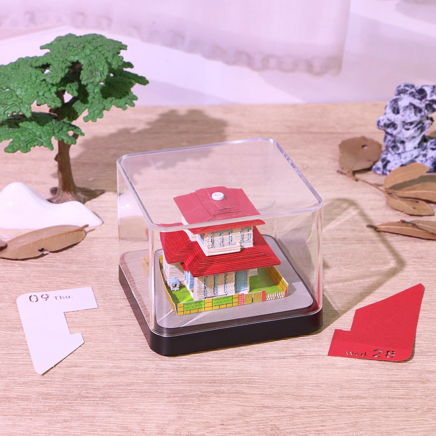 Hometown Childhood House 3D Memo Pad