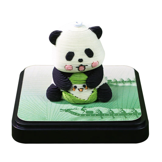 Panoramic Panda Model 3D Memo Pad