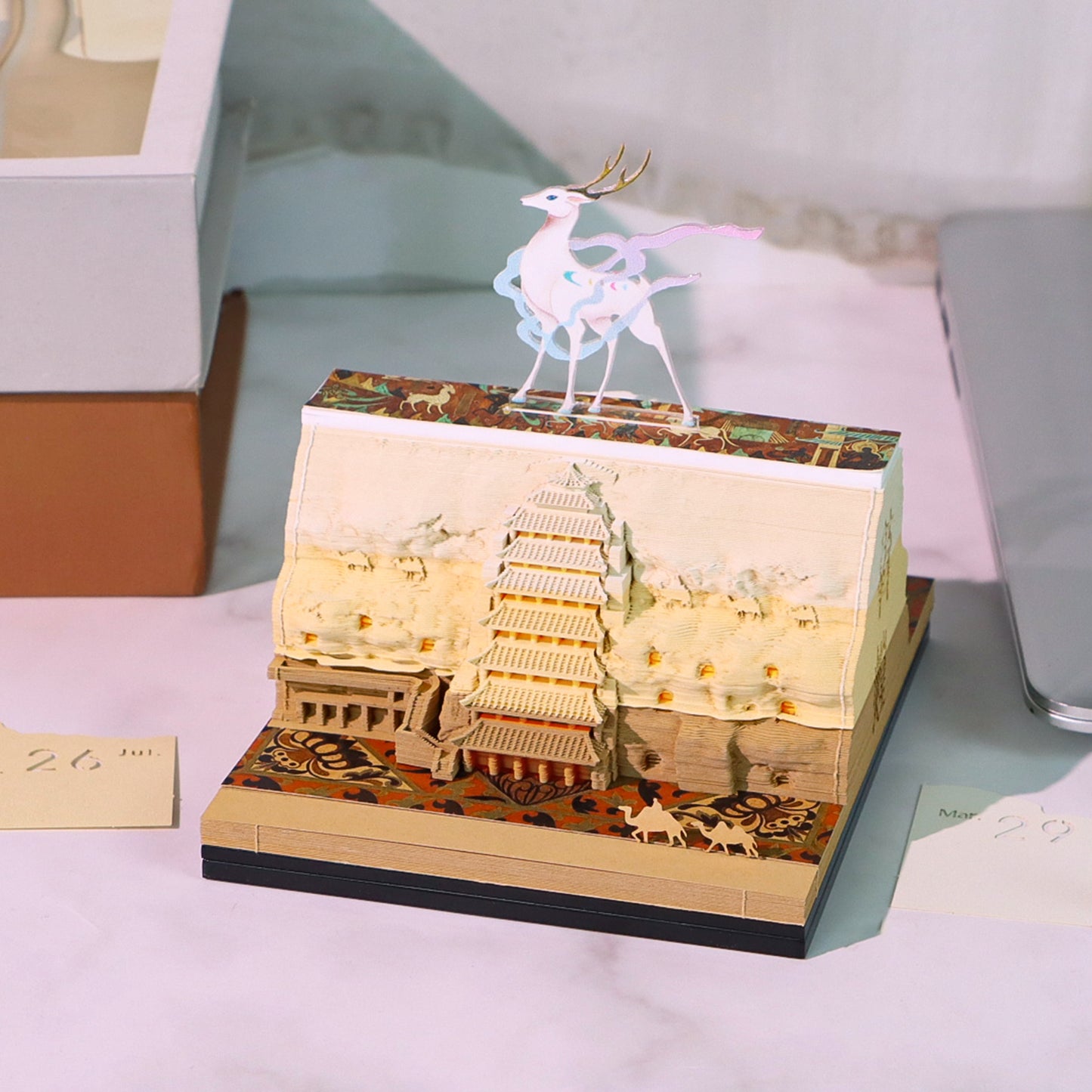 Dunhuang Double Side 3D Memo Pad