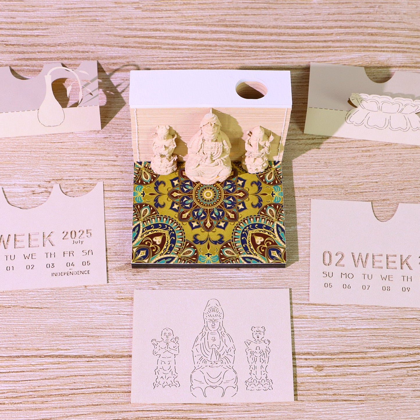 Bodhisattva Guanyin 3D Memo Pad