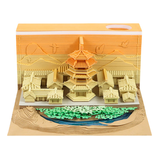Yueya Temple 3D Memo Pad