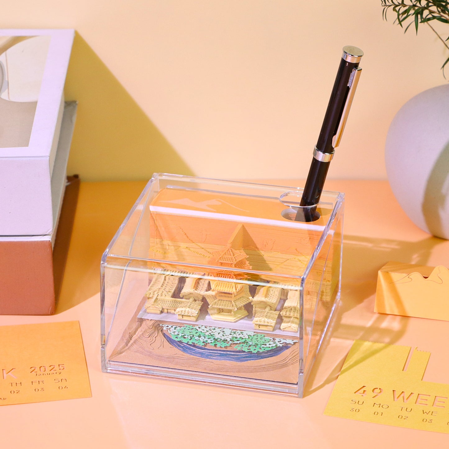 Yueya Temple 3D Memo Pad