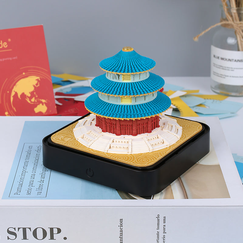 2024/2025 Beijing Forbidden City Temple of Heaven Panorama  Memo Pad Calendar