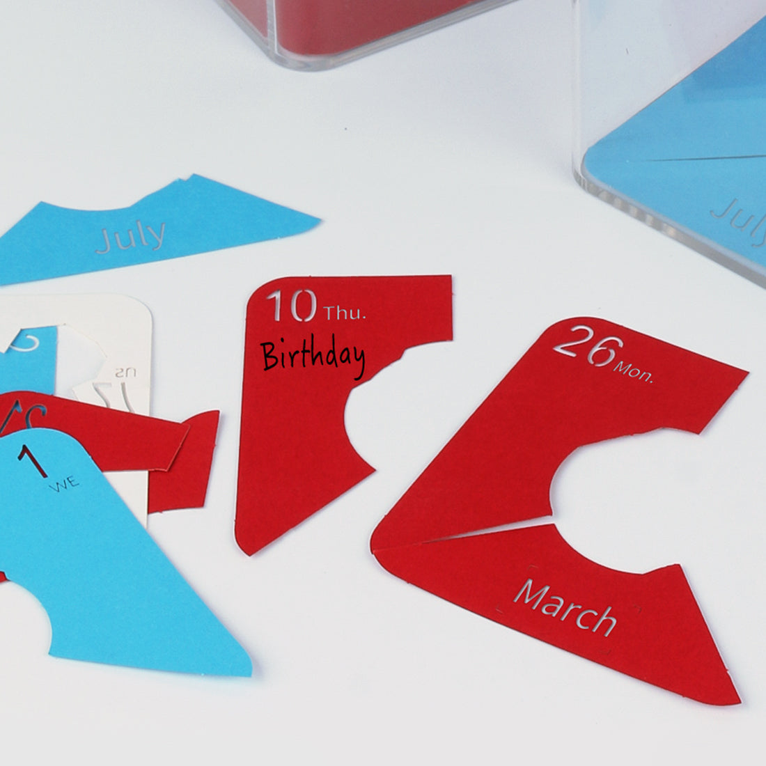 Red Astronaut Panorama memo pad（calendar 2025）