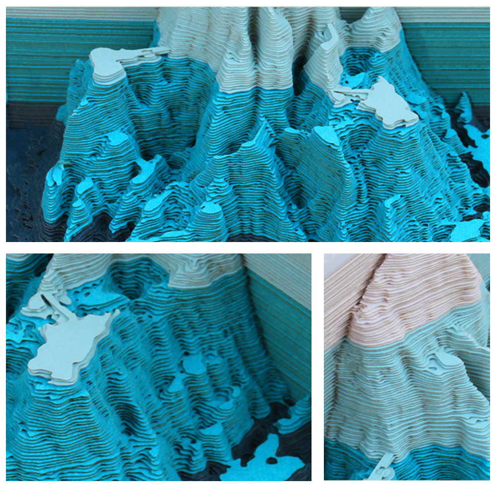Alps 3D Memo Pad