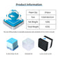 Earth Model Hand Tear off 3D Calendar Memo Pad With Light