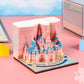 2025 hot selling Fairy tale castle  3D memo pad