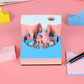 2025 hot selling Fairy tale castle  3D memo pad