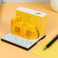 French Paris church 3D Memo Pad