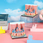 2025 hot selling Fairy tale castle  3D memo pad