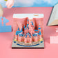 2025 hot selling Fairy tale castle  3D memo pad