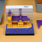 French Paris church 3D Memo Pad