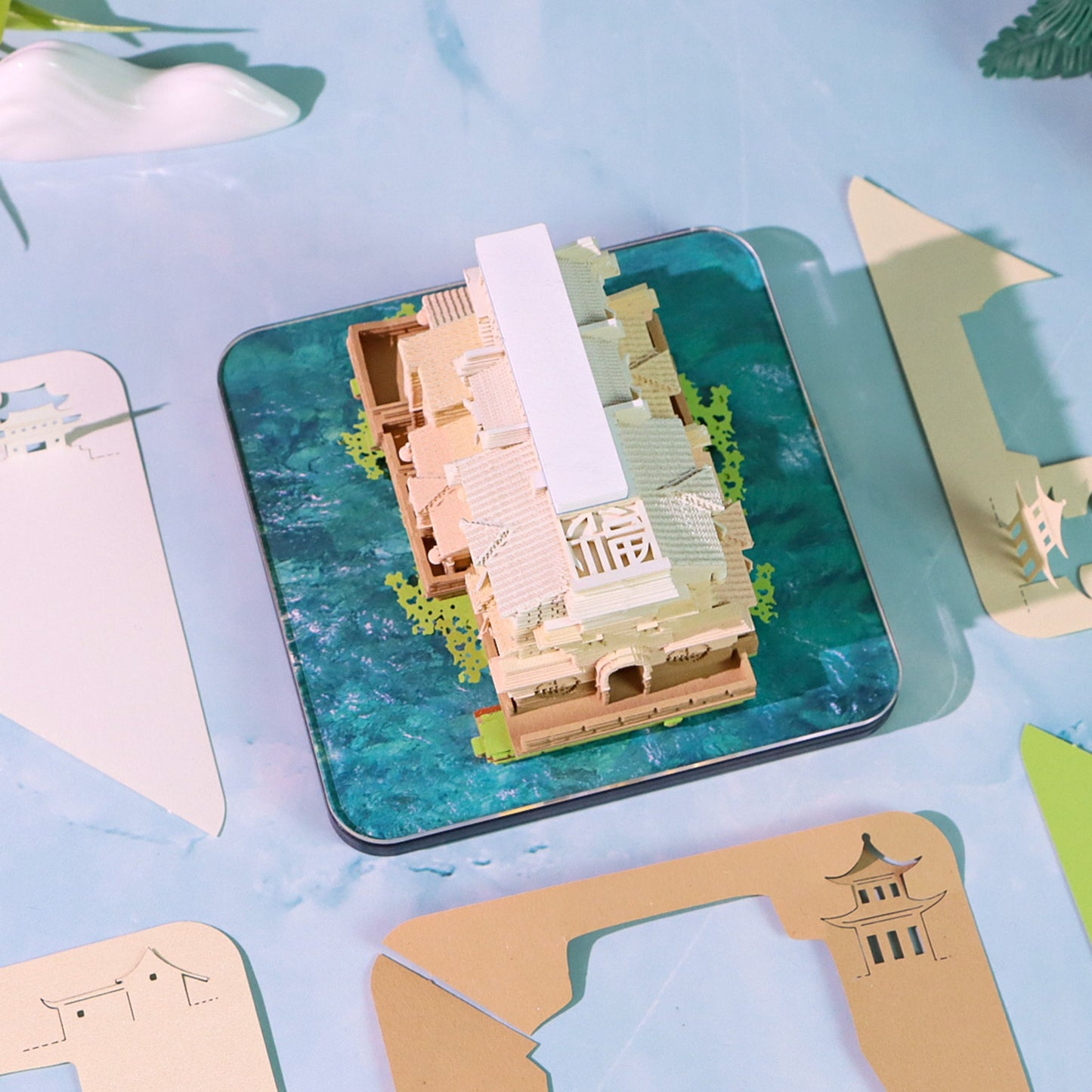 Traditional Building Block 3D Memo Pad