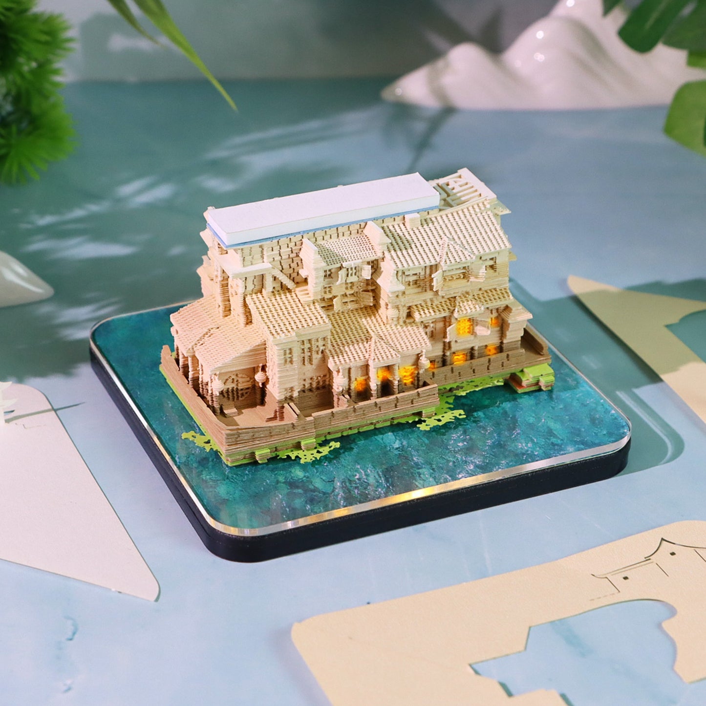 Traditional Building Block 3D Memo Pad